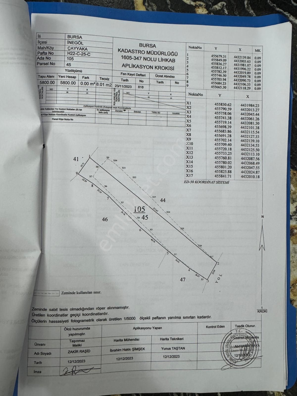 Arslan Emlak'tan İnegöl Çayyaka Da Satılık Ruhsatı Alınmış Çiftlik - Görsel 13