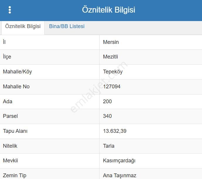 Mersin Mezitli Tepeköy'de Satılık Bahçe Arazi - Görsel 2