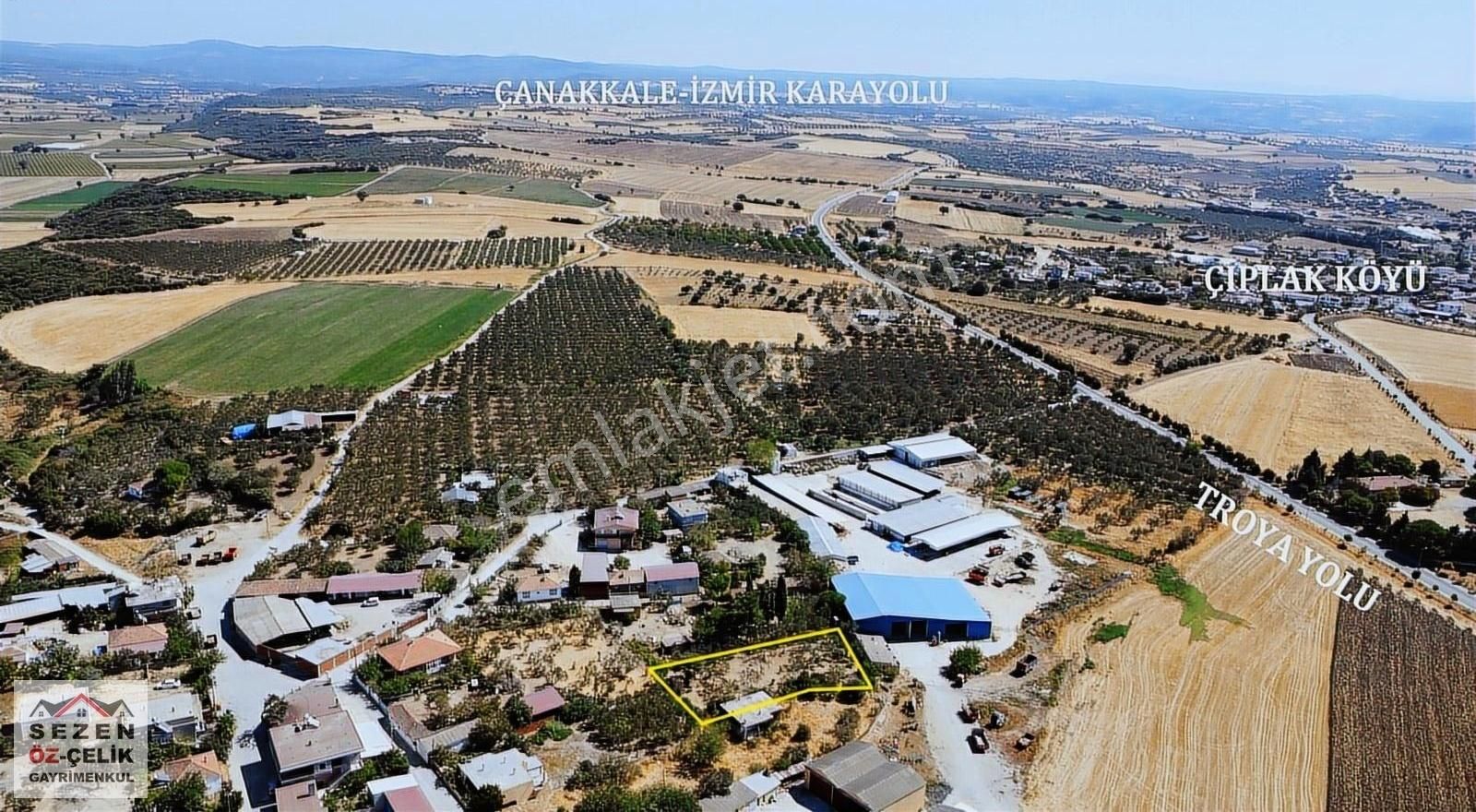 Çanakkale Tevfikiye Köyünde Satılık İmarlı Arsa - Görsel 9