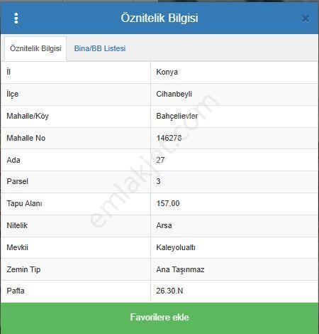 İsmail Şener Gayrimenkul' Den Cihanbeyli Merkezde Satılık 942 M2 Konut İmarlı Arsa - Görsel 4