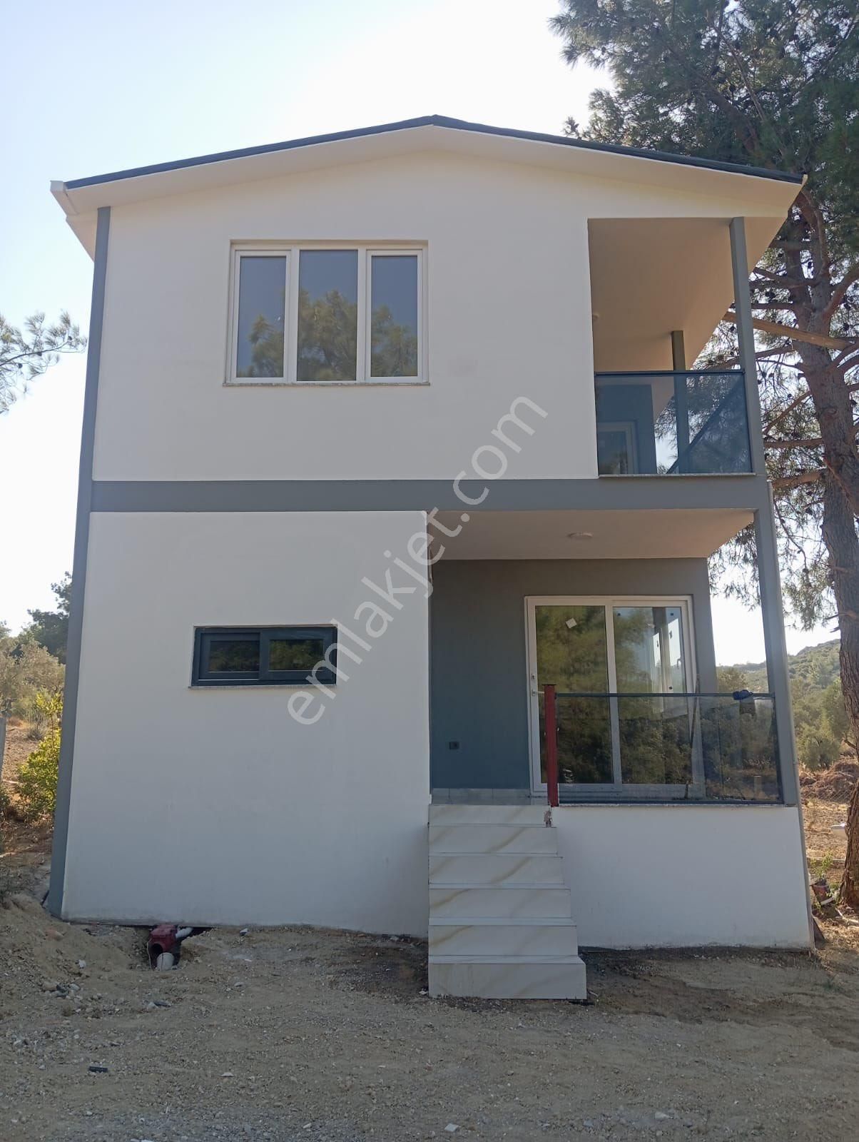 Çapak Köyünde Dümbüldek Mevkii 202m2 Arsa İçinde 85m2 Dubleks Sıfır 2+1 Satılık Parselli Zeytinlik - Görsel 2