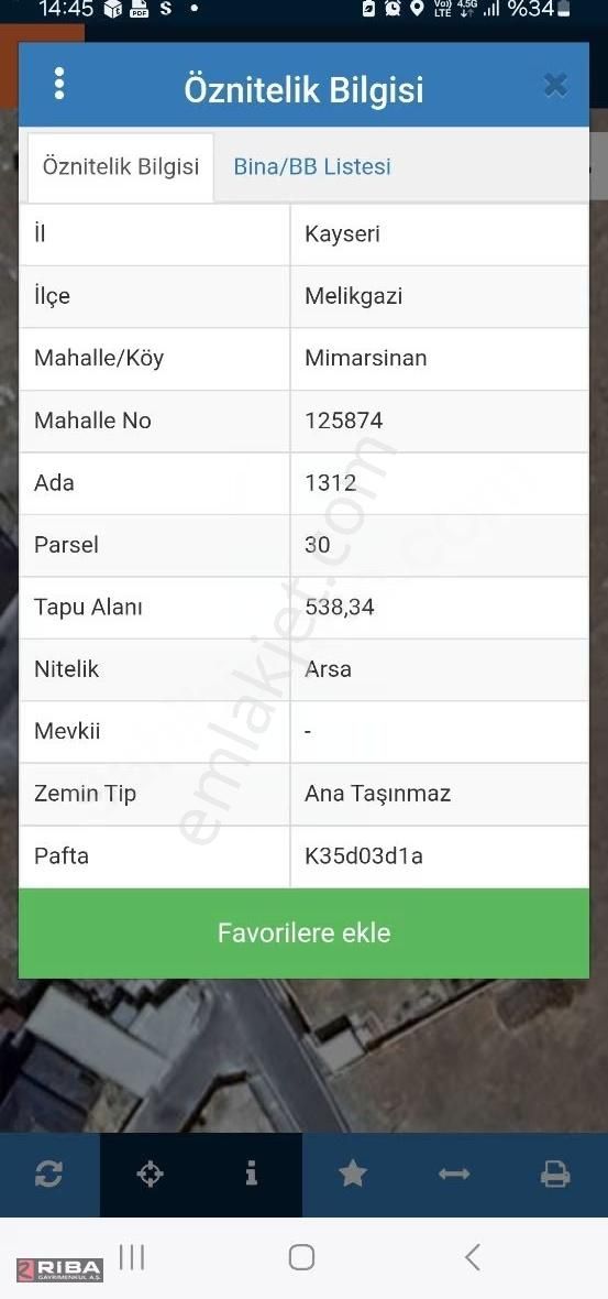 Etrafı Duvarla Çevrili Ana Yola Cephe Parsel - Görsel 4