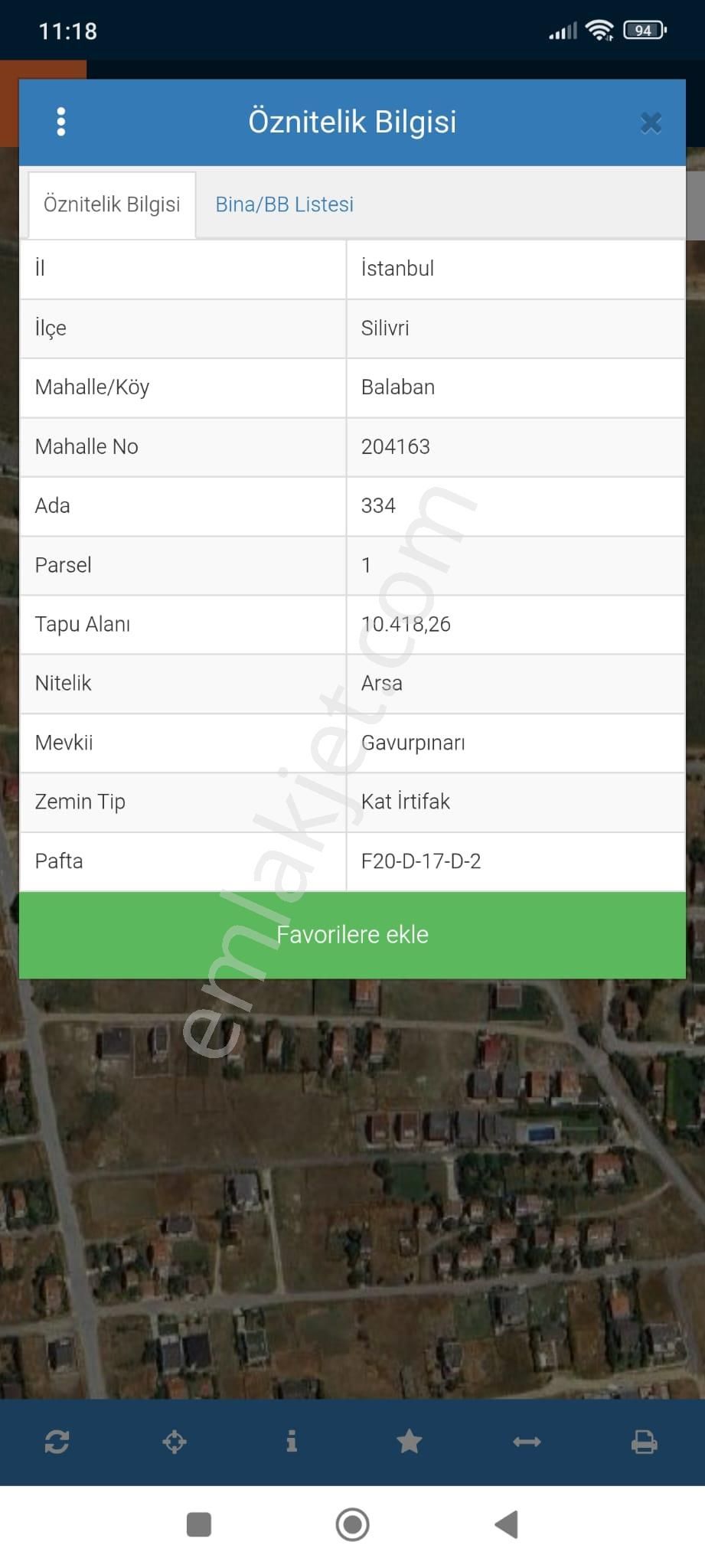 Silivri Çanta Balaban'da Satılık 150 M2 Villa İmarlı Arsa - Görsel 3