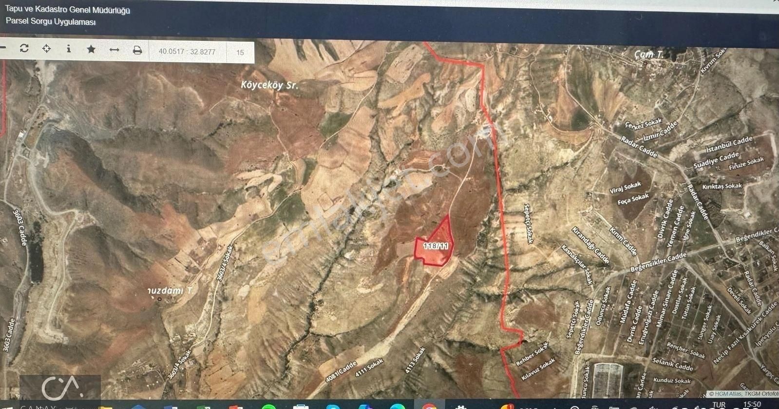 Yenimahalle Yakacık 1244 M2 İmarsız Tarla İmara Bitişik Durumdadır. - Görsel 2