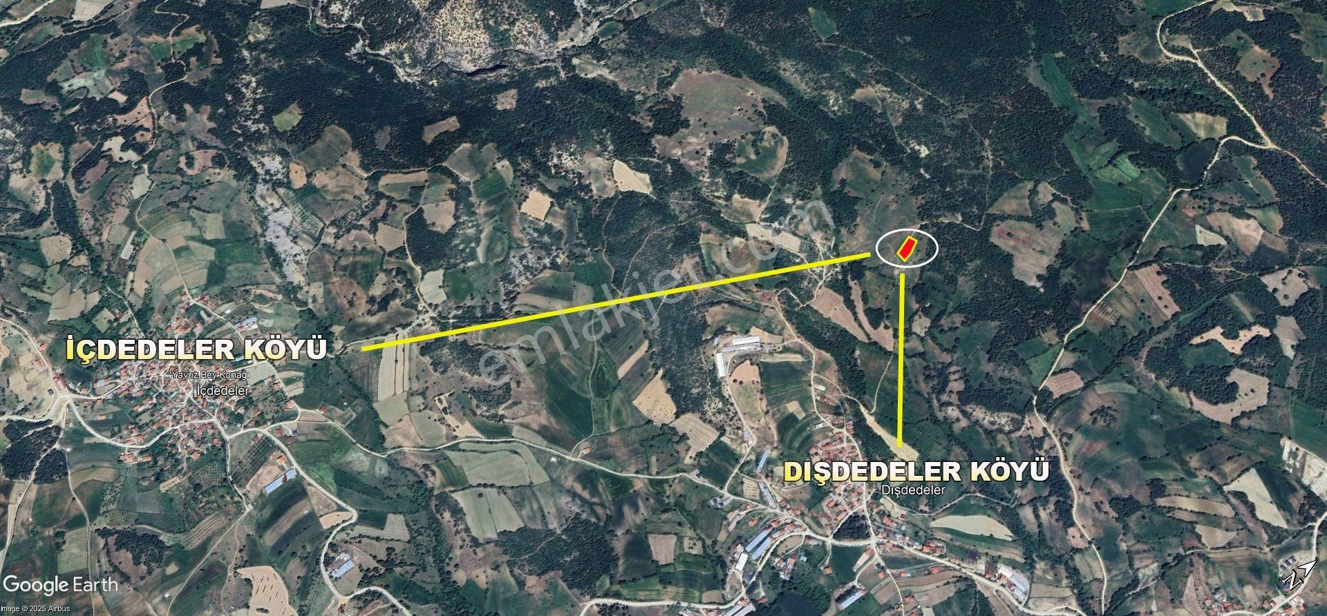 Köy Merkezine Yakın Mesafede 1.540 M2 Yatırımlık Tarla - Görsel 32