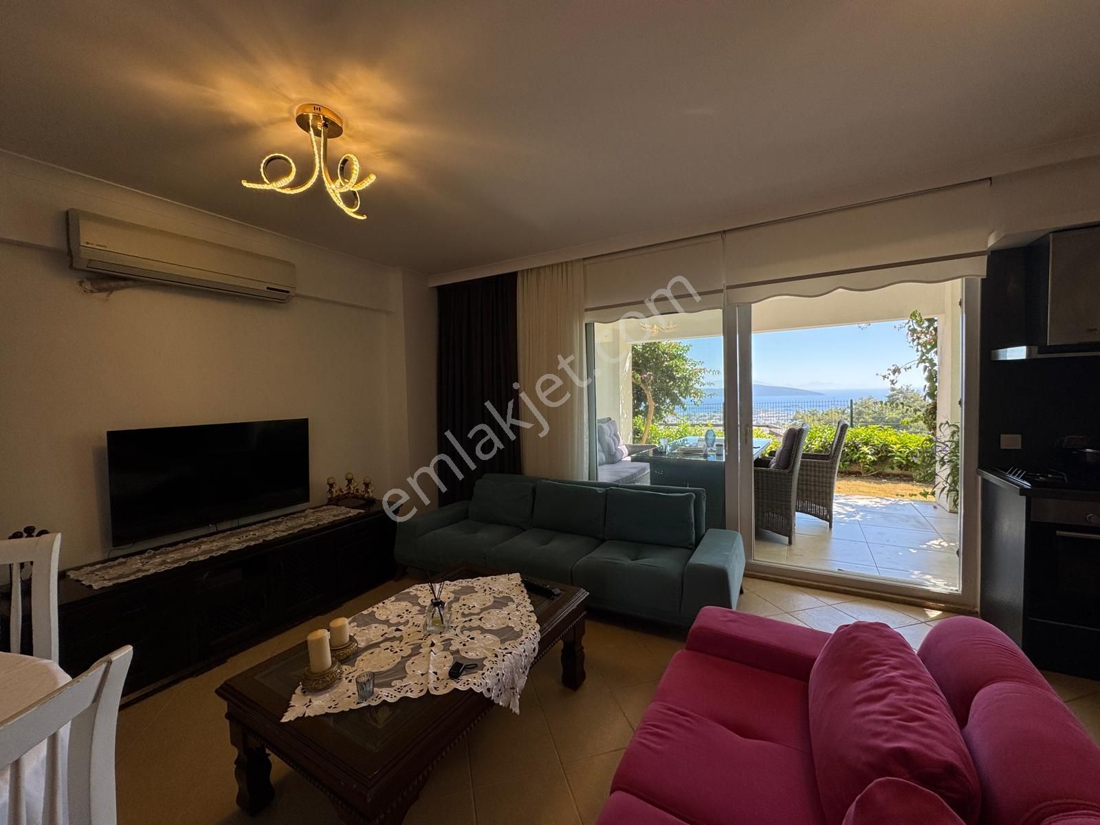 Agr Group'tan Kale Ve Deniz Manzaralı 2+1 Bahçe Katı Daire - Görsel 8