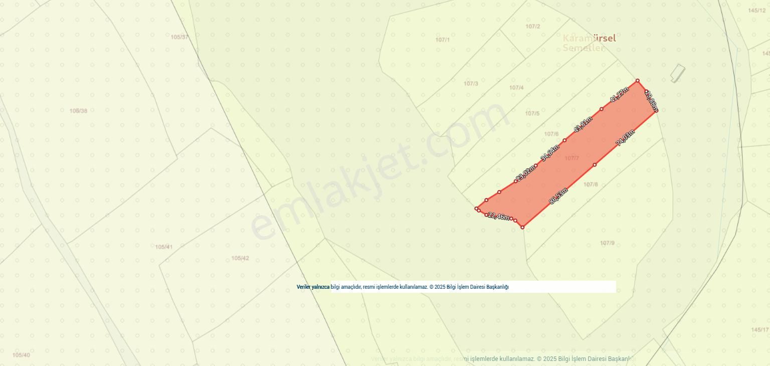 Kocaeli Karamürsel Semetler 6001 M² Yatırımlık Satılık Tarla - Görsel 12