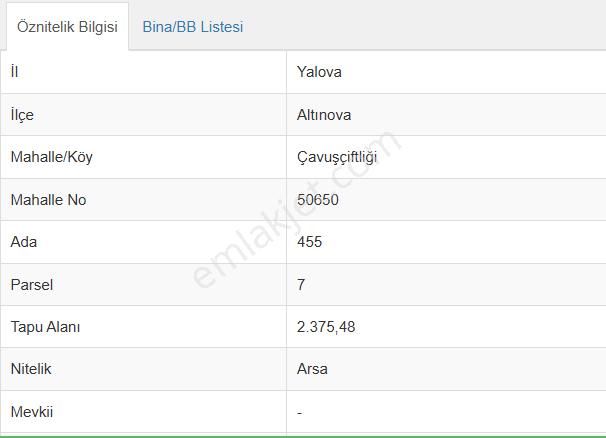 Altınova Çavuşçifliğinde Sanayi İmarlı 2375m² Mustakil Parsel Satılık Arsa Osmanlı Emlak - Görsel 6