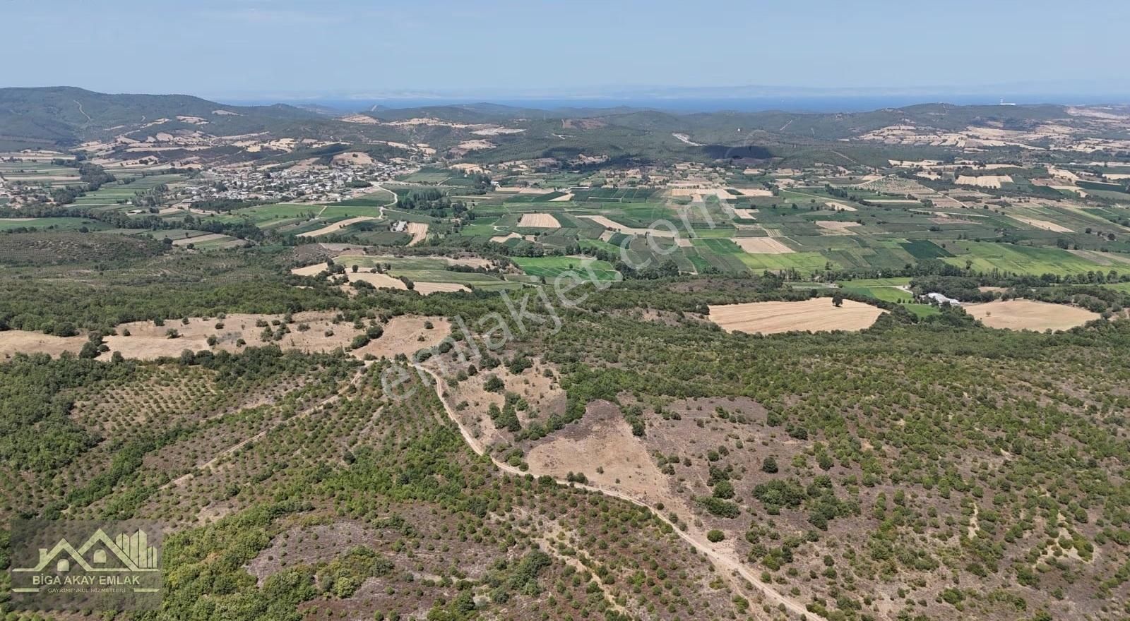 Çanakkale Biga Gürgendere Ormana Cepheli Satılık Arazi - Görsel 4