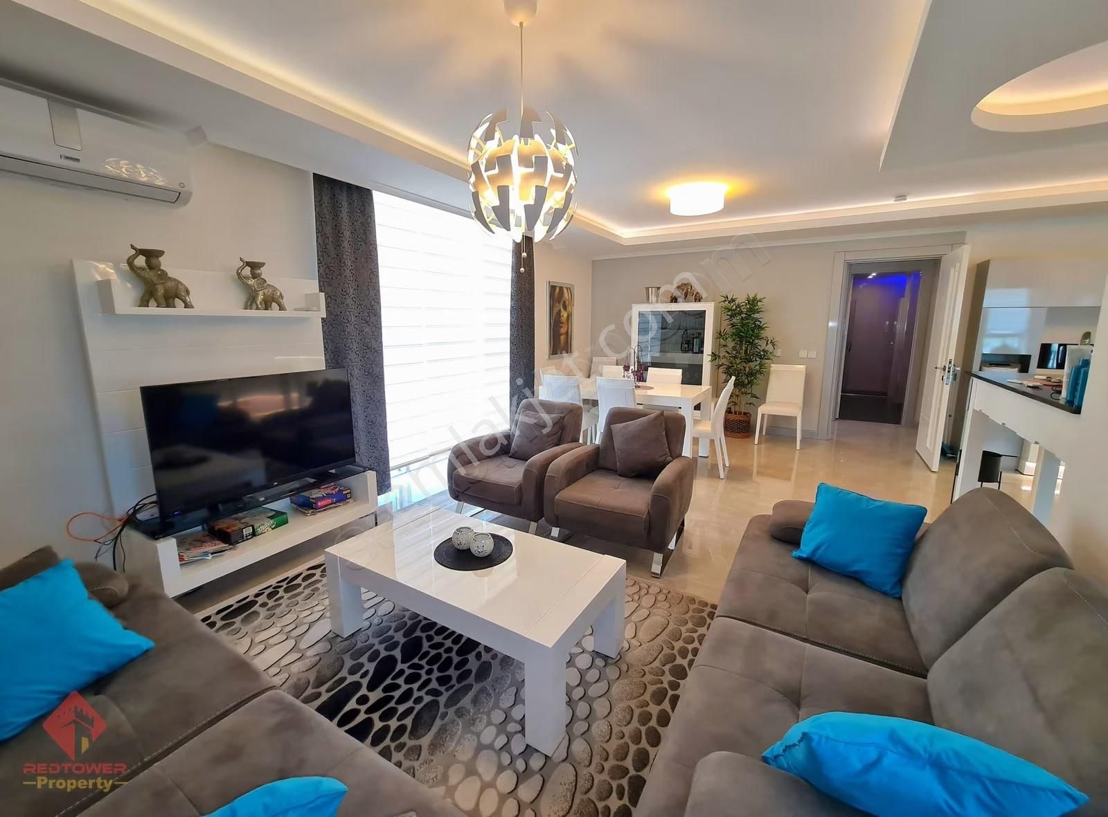 Oba Bölgesinde Geniş Ve Eşyalı 4+1 Dubleks Daire - Görsel 27