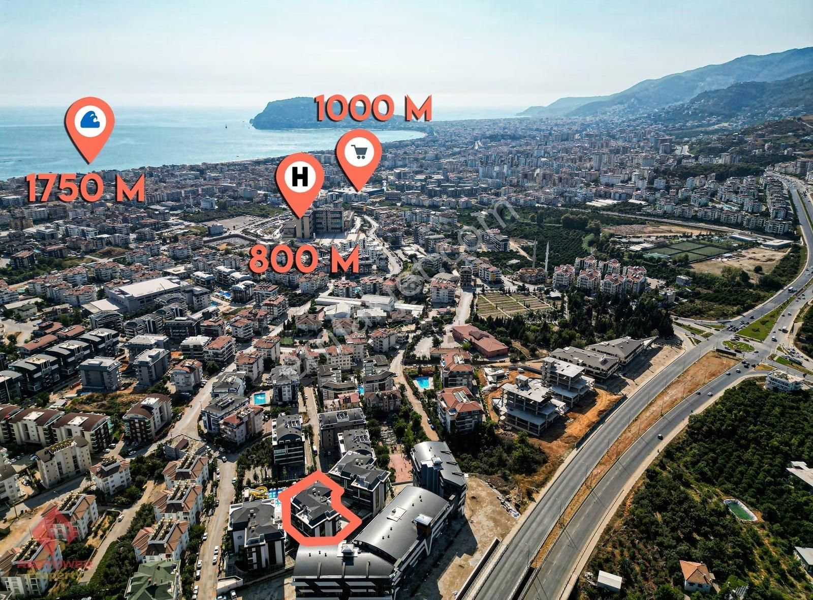 Oba Bölgesinde Geniş Ve Eşyalı 4+1 Dubleks Daire - Görsel 14