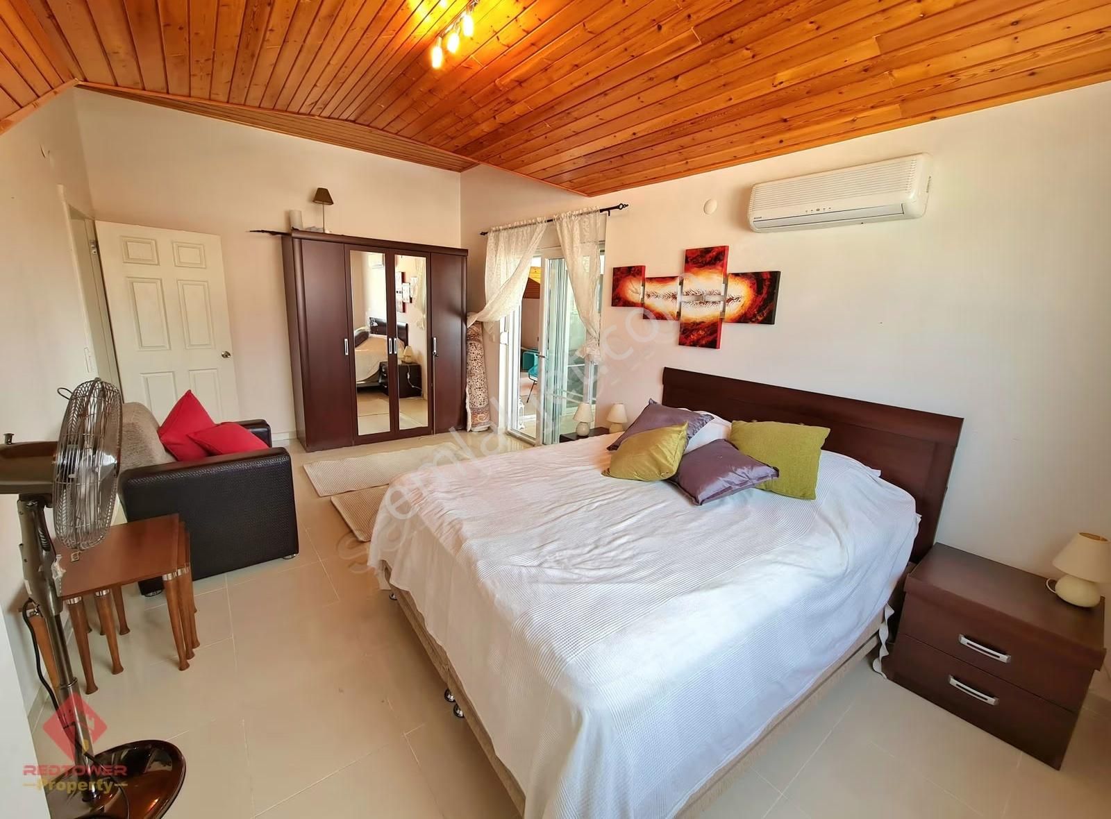 Alanya Oba'da Hastane'ye 150 Mt Uzaklıkta Eşyalı 3+1 Dubleks - Görsel 9