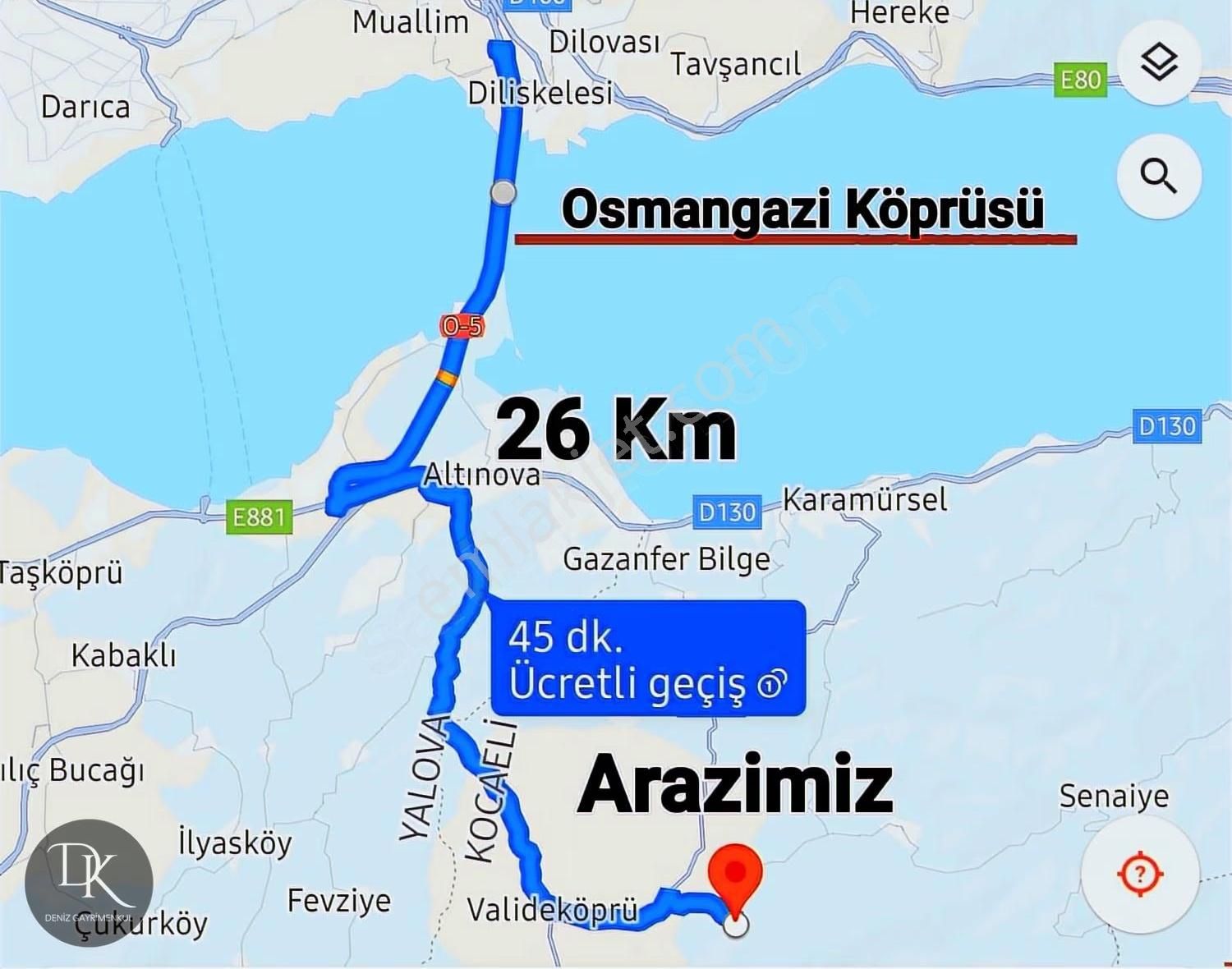 Deniz G.m.den Avcıköy'de Satılık %5 İmarlı Arazi - Görsel 17