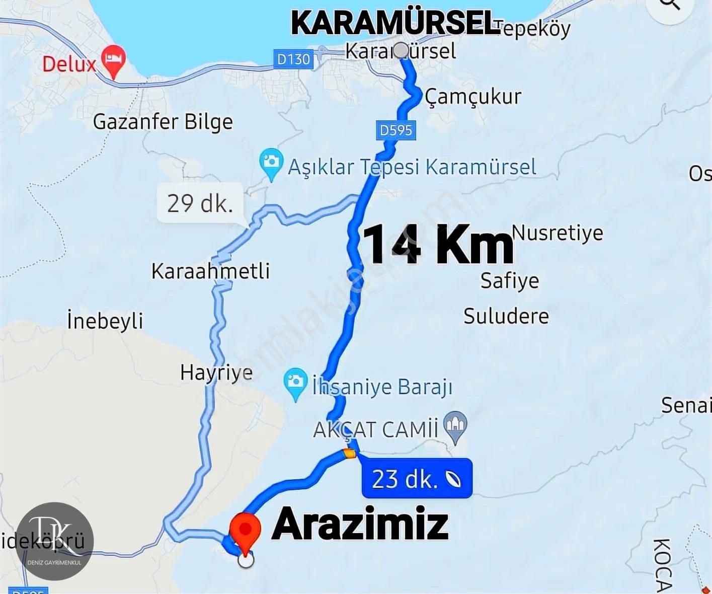 Deniz G.m.den Avcıköy'de Satılık %5 İmarlı Arazi - Görsel 3