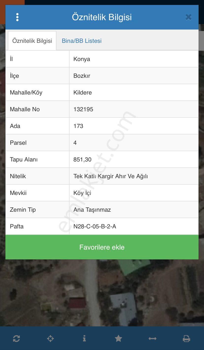 Konya Bozkır Kildere Köyü İçinde 851 M² Yatırıma Uygun Satılık Arsa - Görsel 7