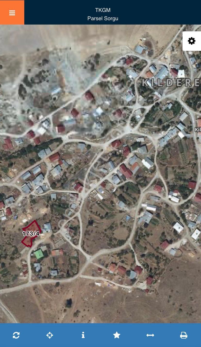 Konya Bozkır Kildere Köyü İçinde 851 M² Yatırıma Uygun Satılık Arsa - Görsel 9