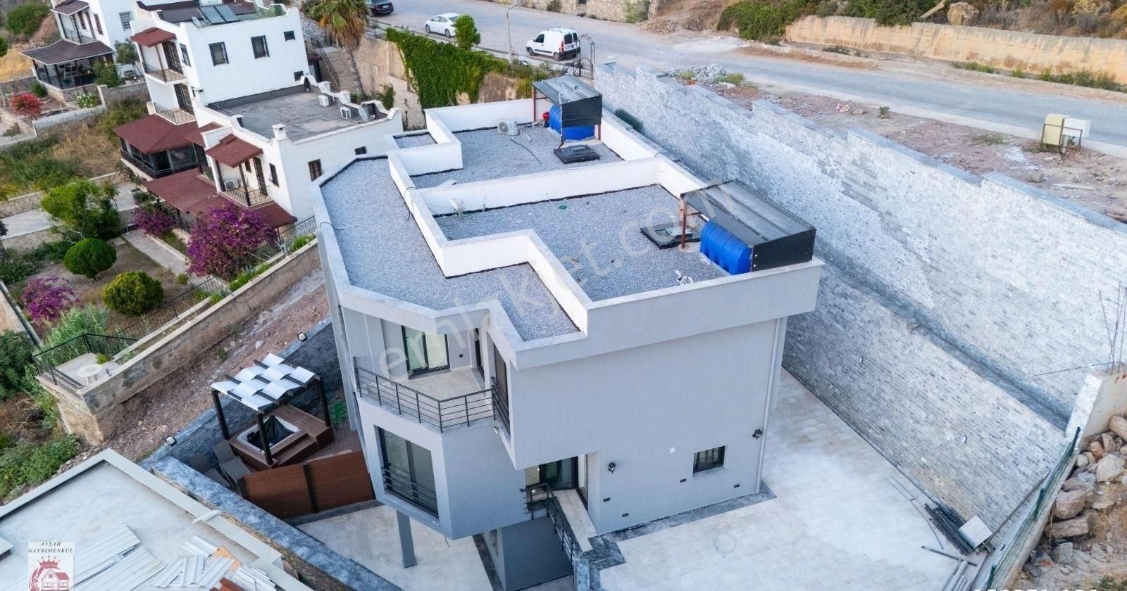 Ayşah'tan Bodrum Adabükü'nde Satılık Yeni Triplex Villa - Görsel 34