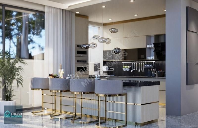 Alanya Merkeze En Yakın Ultralüks 5+1 Müstakil Villa - Görsel 8