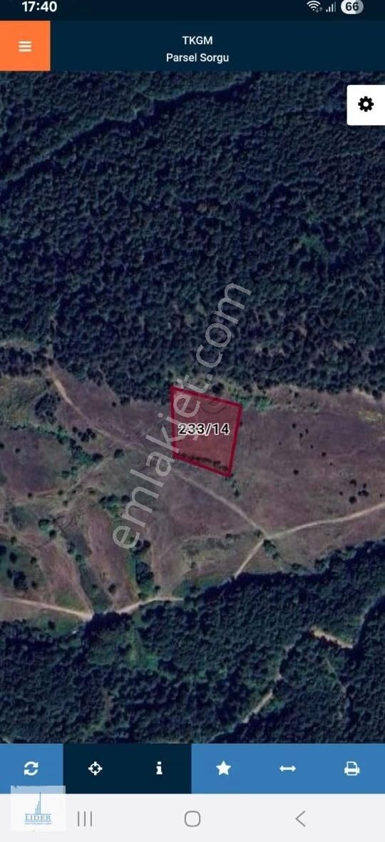 Orhangazi'de Harika Orman Manzaralı 3594m2 Satılık Kupon Arazi - Görsel 2