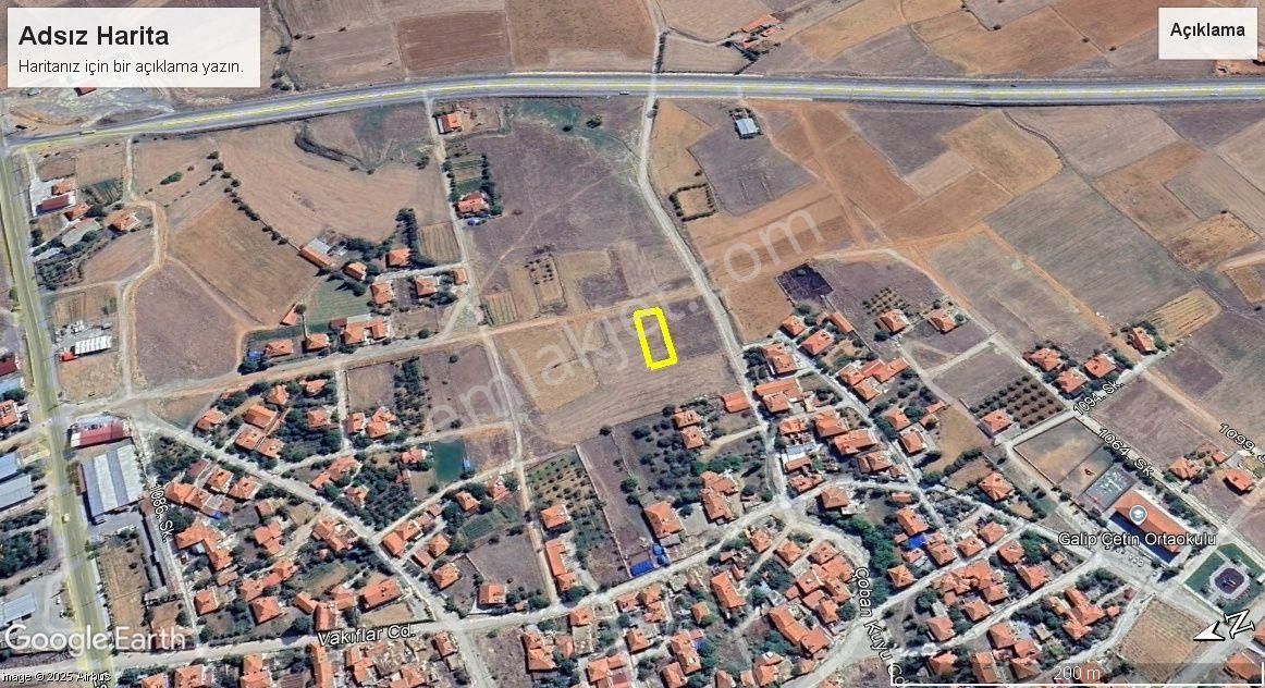 Yuvam Gayrimenkul'den Satılık Uşak Eşme Elvanlar Mah. 702m2 Konut İmarlı Arsa - Görsel 9
