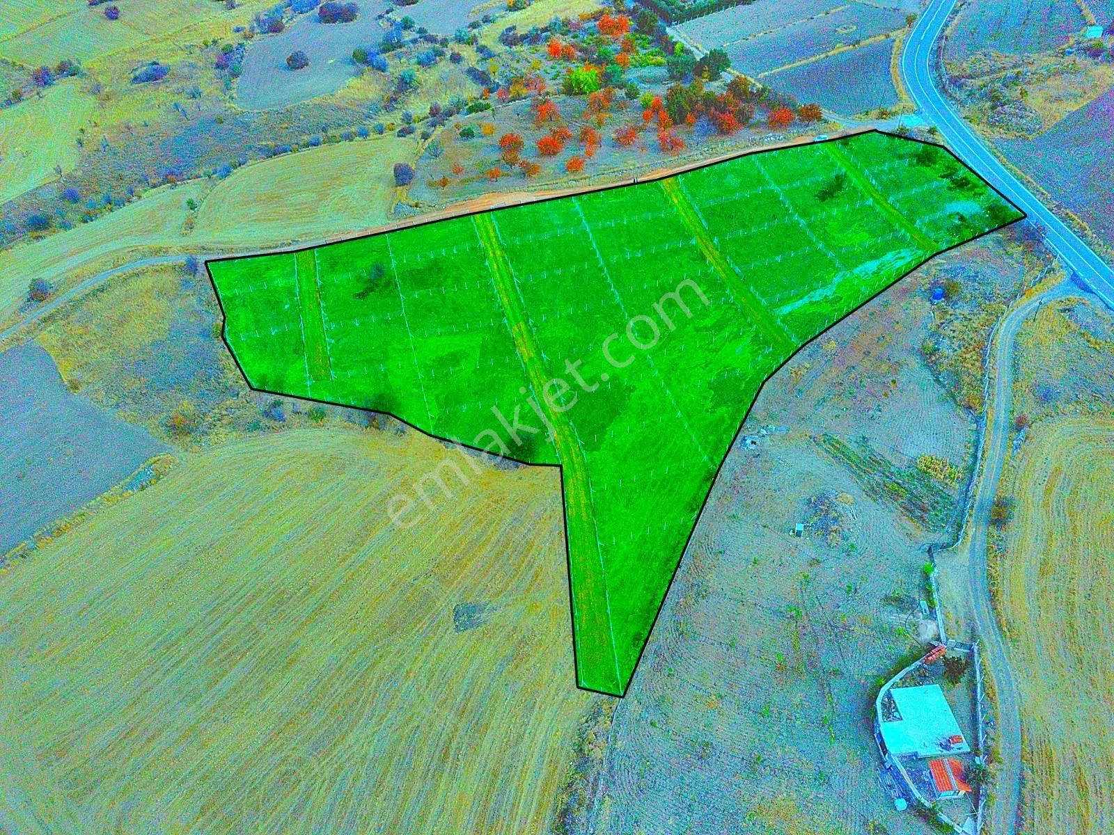 Yıldız'dan Ayaş Gökçebağ'da 325m2 Elektrik-su Satılık Bahçe - Görsel 4
