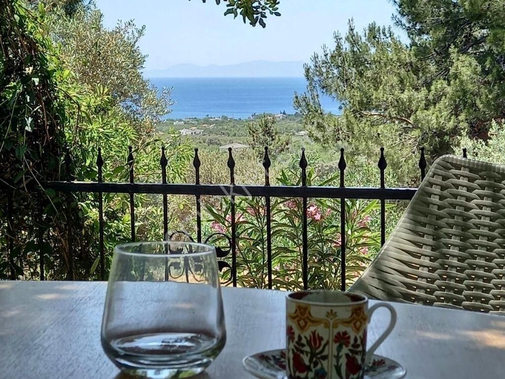 Datça Mesudiye'de, Deniz Ve Doğa Manzaralı Müstakil Villa - Görsel 6