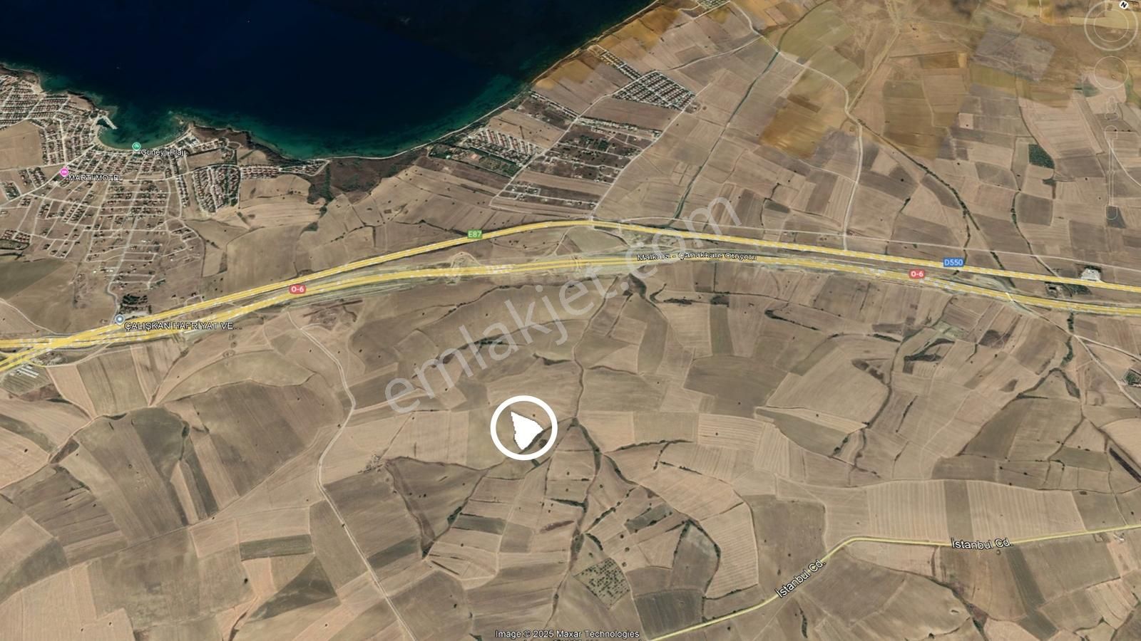 Çanakkale, Gelibolu, Güneyli Satılık Tarla - Görsel 4