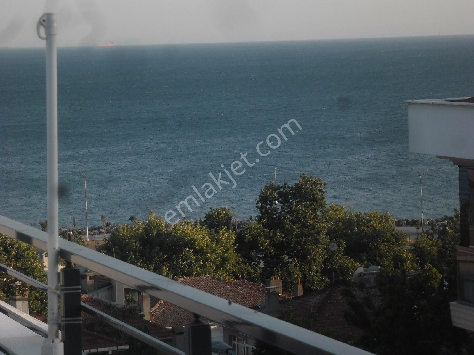 Deniz Manzaralı 3+1 Sıfır 120m2 Otoparklı Asansörlü Kiralık Teras Kat - Görsel 7