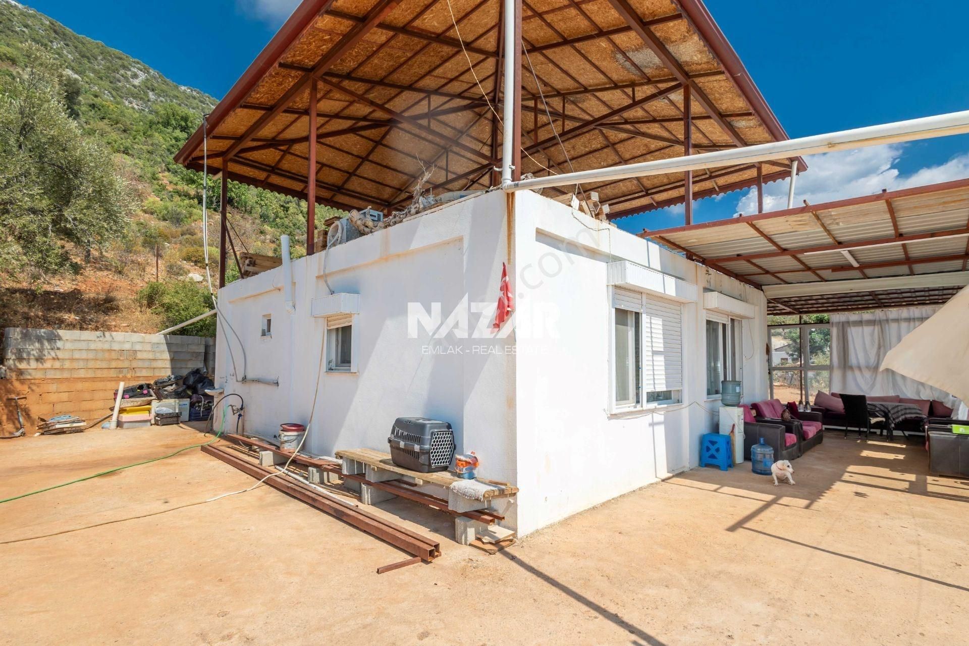 Alanya Burçaklar’da Satılık 3.579 M² Tarla Ve 1+1 Ev - Görsel 7