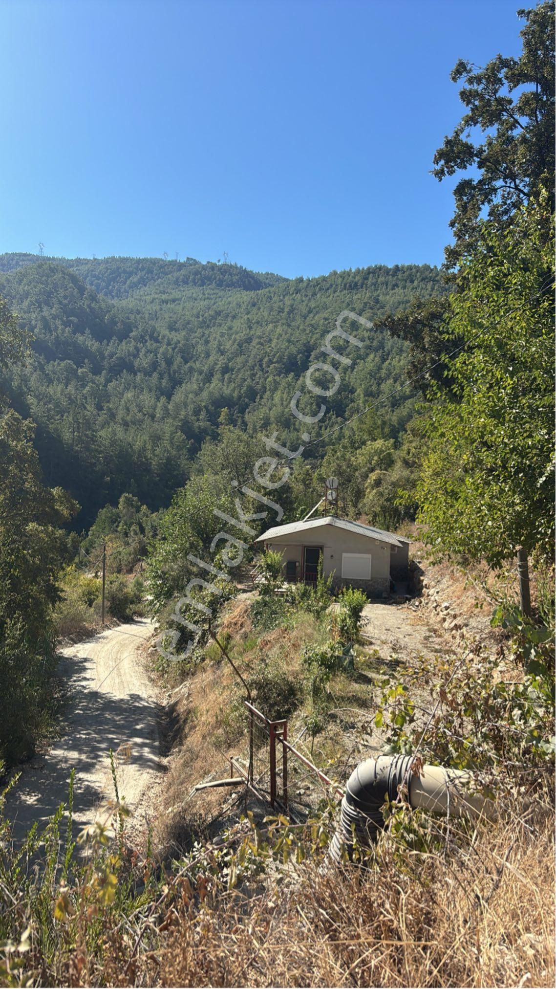 Alanya Gümüşgöze Mahallesinde Çaya 80 Metre Uzaklıkta İçerisinde Eşyalı Ev Bulunan Satılık Tarla - Görsel 10