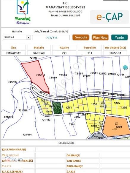 Sarılarda Hisseli Tarla Yatırım & Hobi İçin Fırsat - Görsel 2