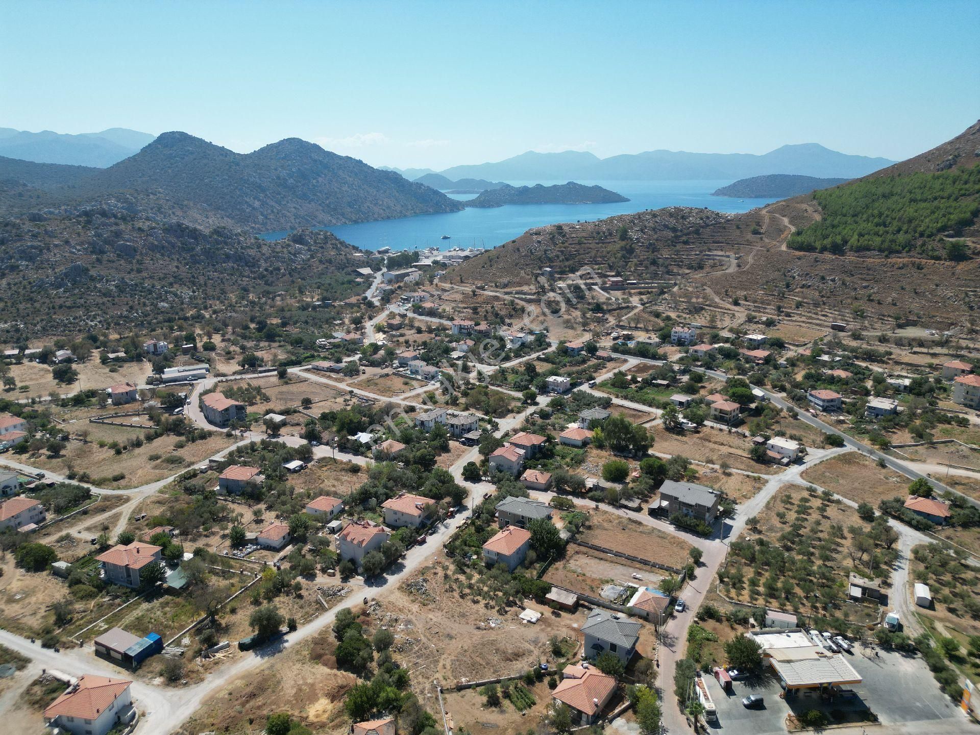 Joker: Marmaris Bozburun Deniz Manzaralı İmar Sınırında Satılık - Görsel 10