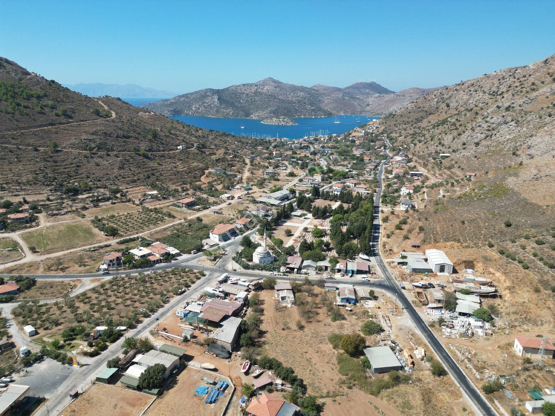 Joker: Marmaris Bozburun Deniz Manzaralı İmar Sınırında Satılık - Görsel 11