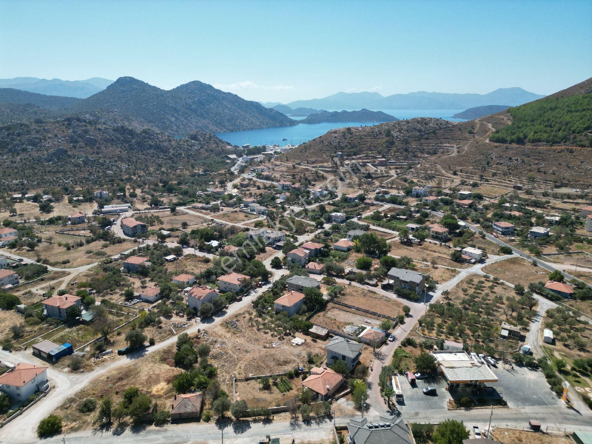 Joker: Marmaris Bozburun Deniz Manzaralı İmar Sınırında Satılık - Görsel 9