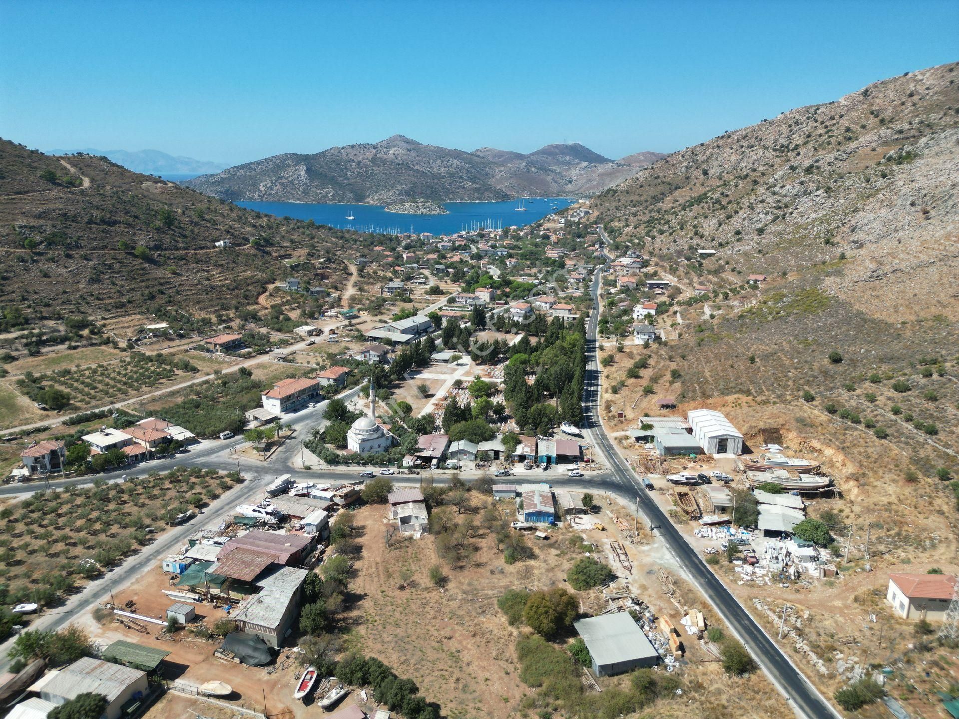 Joker: Marmaris Bozburun Deniz Manzaralı İmar Sınırında Satılık - Görsel 13
