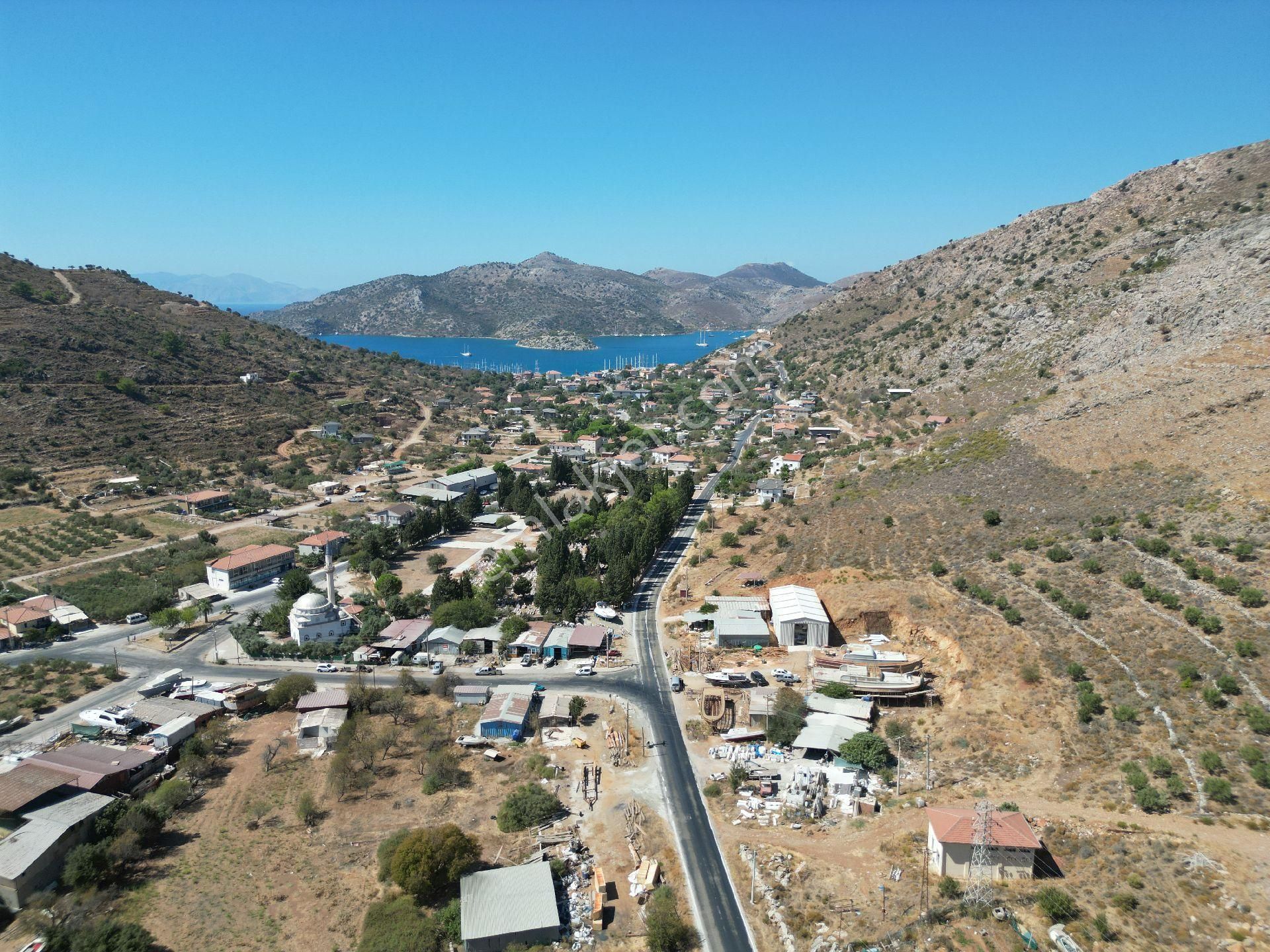 Joker: Marmaris Bozburun Deniz Manzaralı İmar Sınırında Satılık - Görsel 17