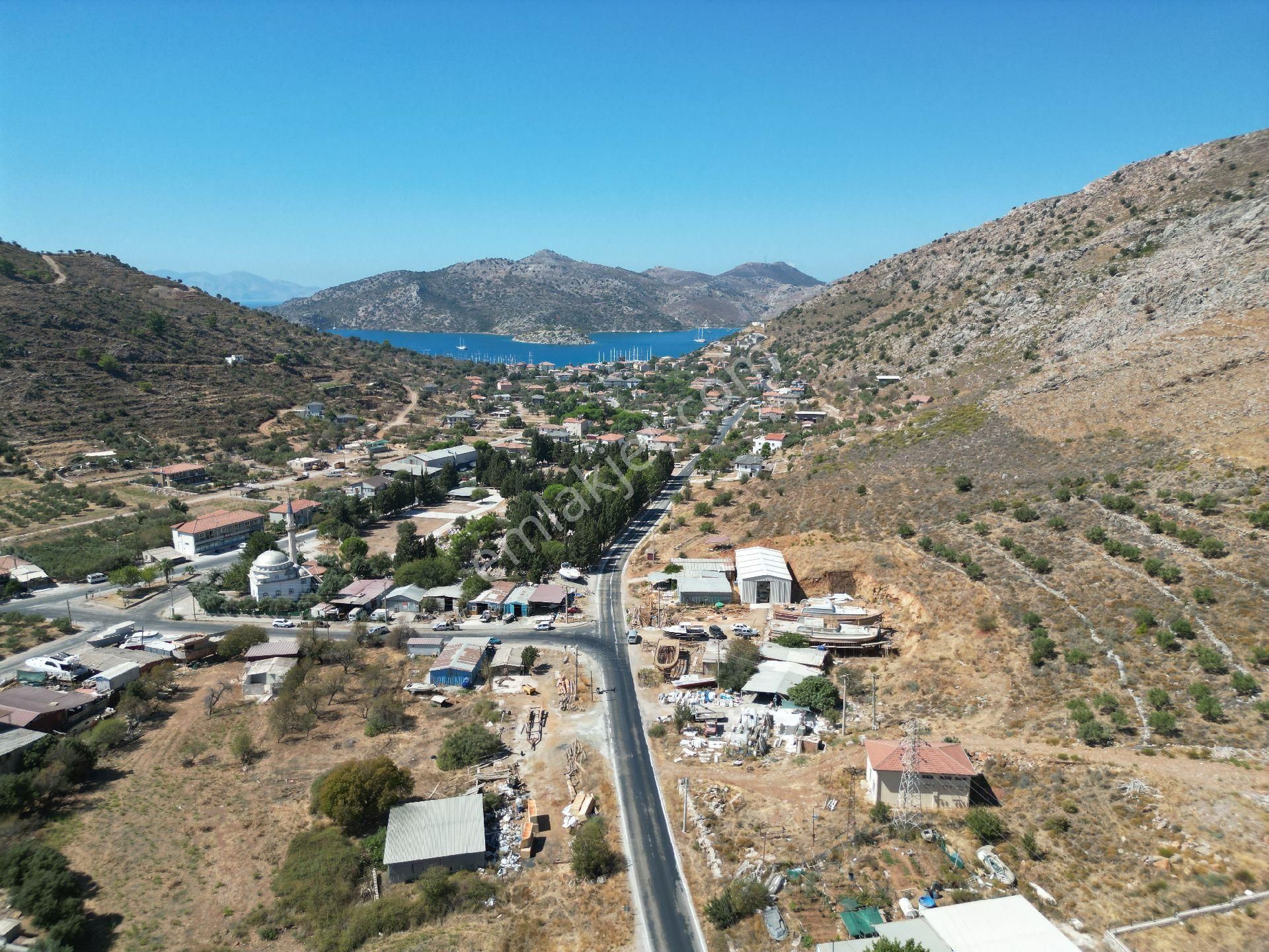 Joker: Marmaris Bozburun Deniz Manzaralı İmar Sınırında Satılık - Görsel 16