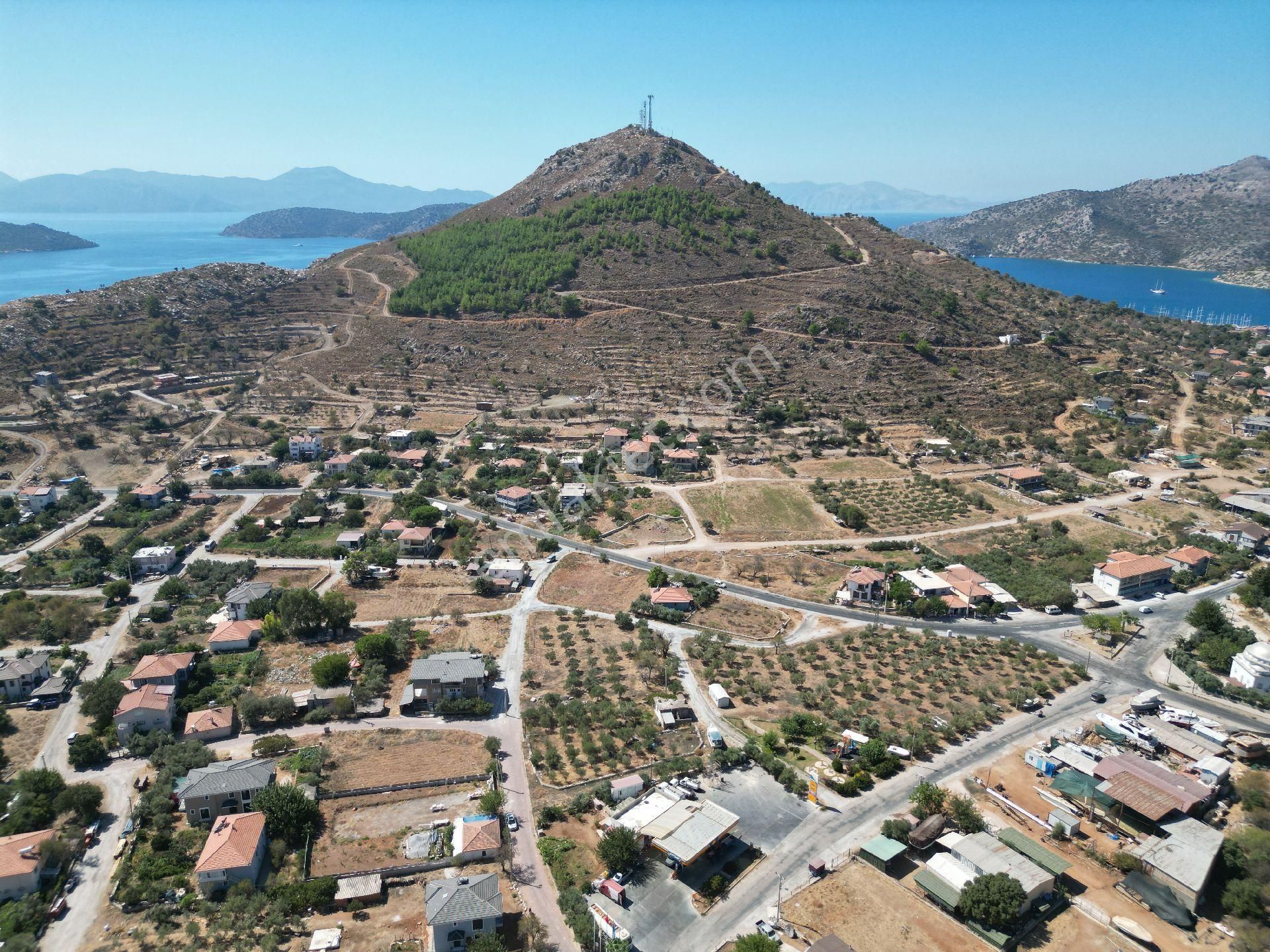 Joker: Marmaris Bozburun Deniz Manzaralı İmar Sınırında Satılık - Görsel 4