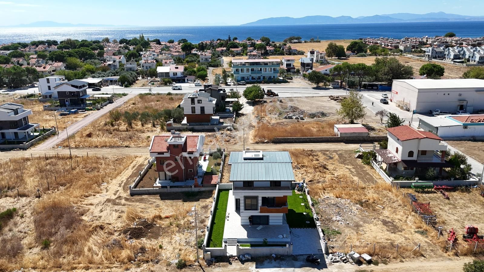 İzmir Dikili Salihleraltında Satılık Sıfır 6+1 Müstakil Villa Yazlık - Görsel 7