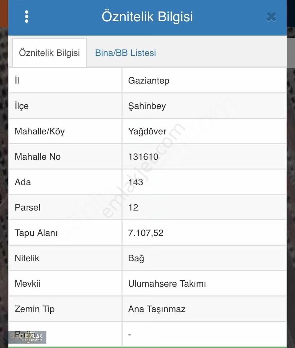 Seç Emlak'tan Şahinbey-yağdöver Ana Asvalt Üstü-tek Tapu Fıstık
