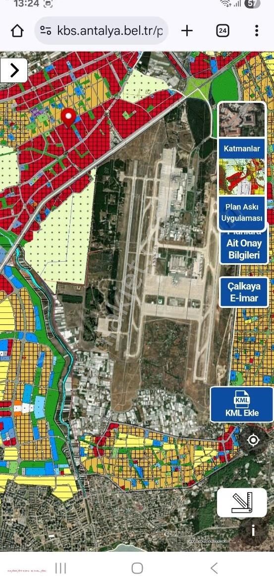 Erkan Ateş Den Kepez Sinan Da 3000 M2 İmarlı 0.80 Emsal