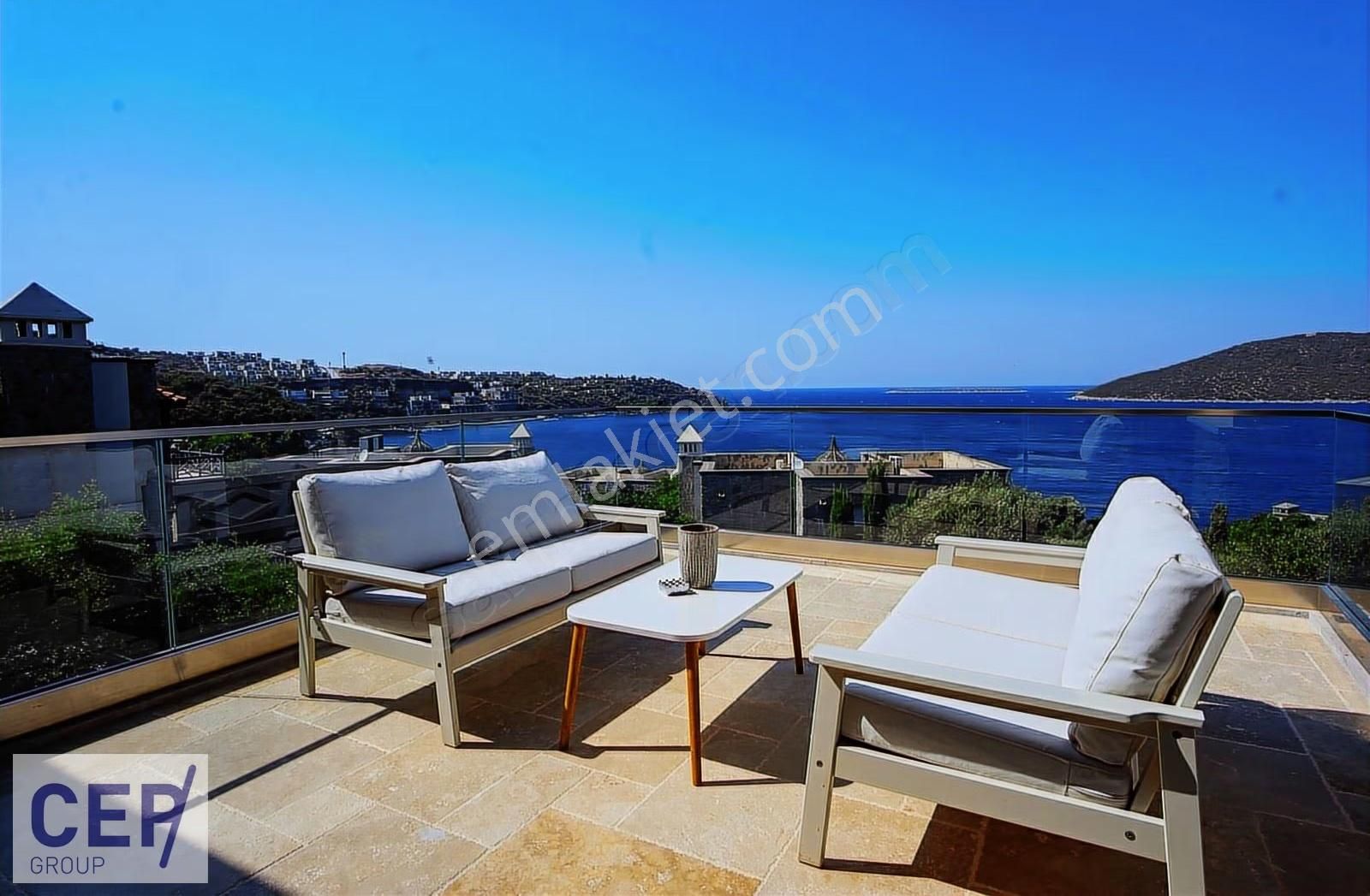 Türkbükü Hebil Koyunda Denize Sıfır Lüks Tripleks Villa - Görsel 11