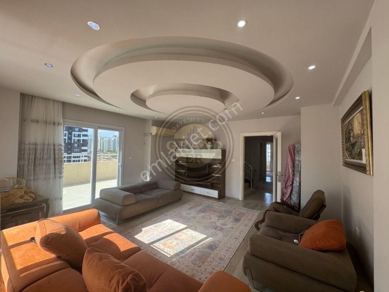 Mezitli Akdeniz Mah 4+1 Satılık Dubleks 2 Katlı Seyir Teraslı