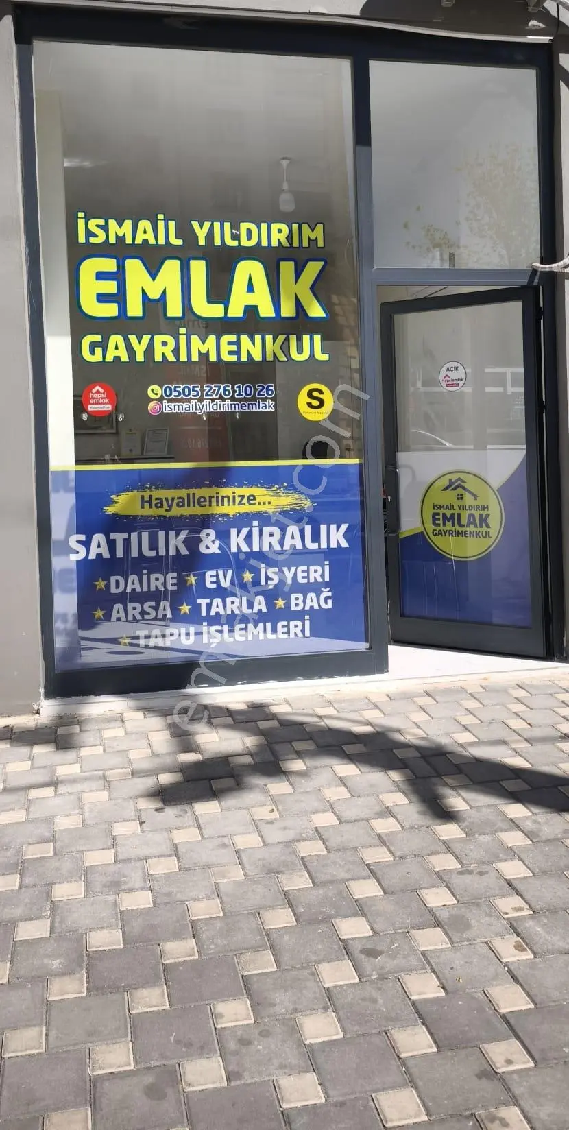 İsmail Yıldırım Emlak'tan Uzun Çarşı/tatlı Park Arkası İş Yeri