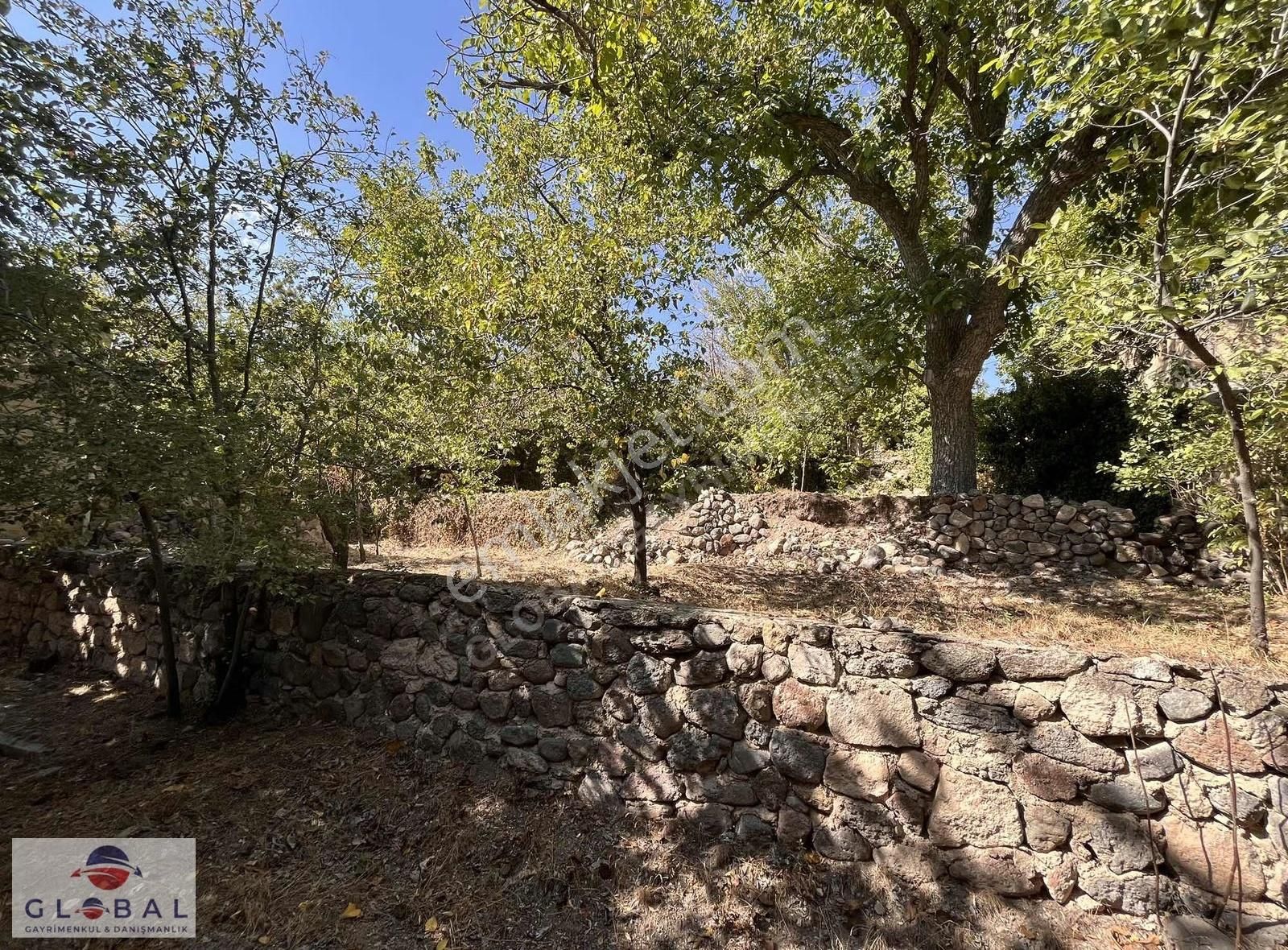 Global Emlaktan Fertek Mevkii Bahçeli Geniş Avlulu Taş Ev - Görsel 17
