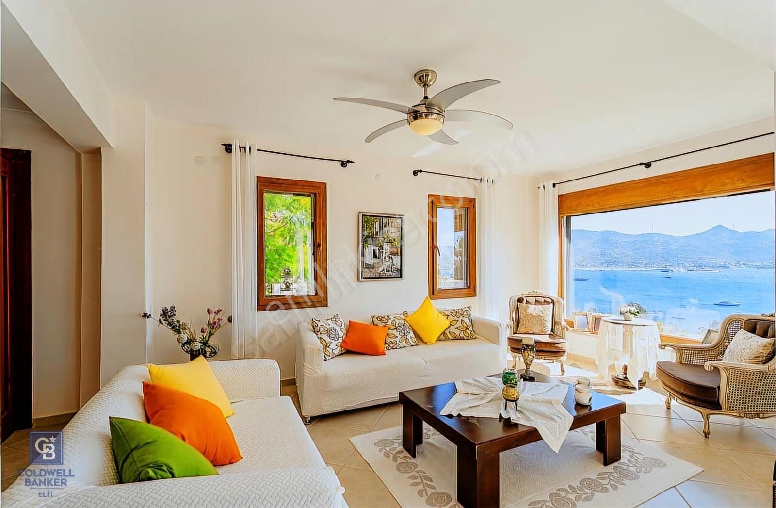 Yalıkavak Küdür Güneş Bende Deniz Manzaralı Özel İskeleli Villa - Görsel 9