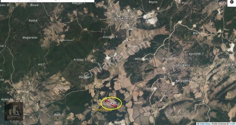 Nilüfer Unçukuru Satılık 18 Dönüm Müstakil Parsel Arazi! - Görsel 3