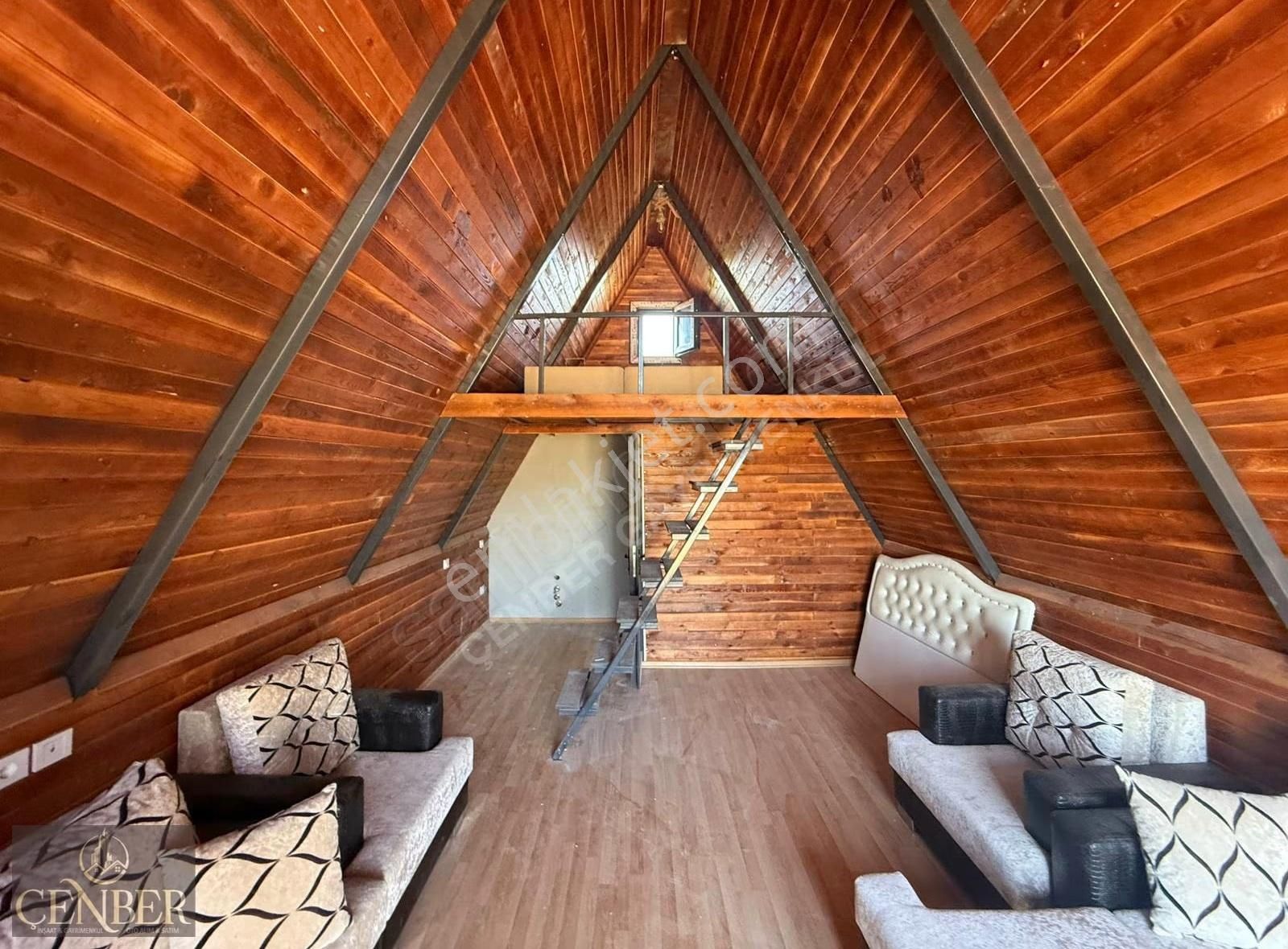 Huzur Ve Doğa İç İçe Modern Eşyalı Satılık Tniy House - Görsel 18