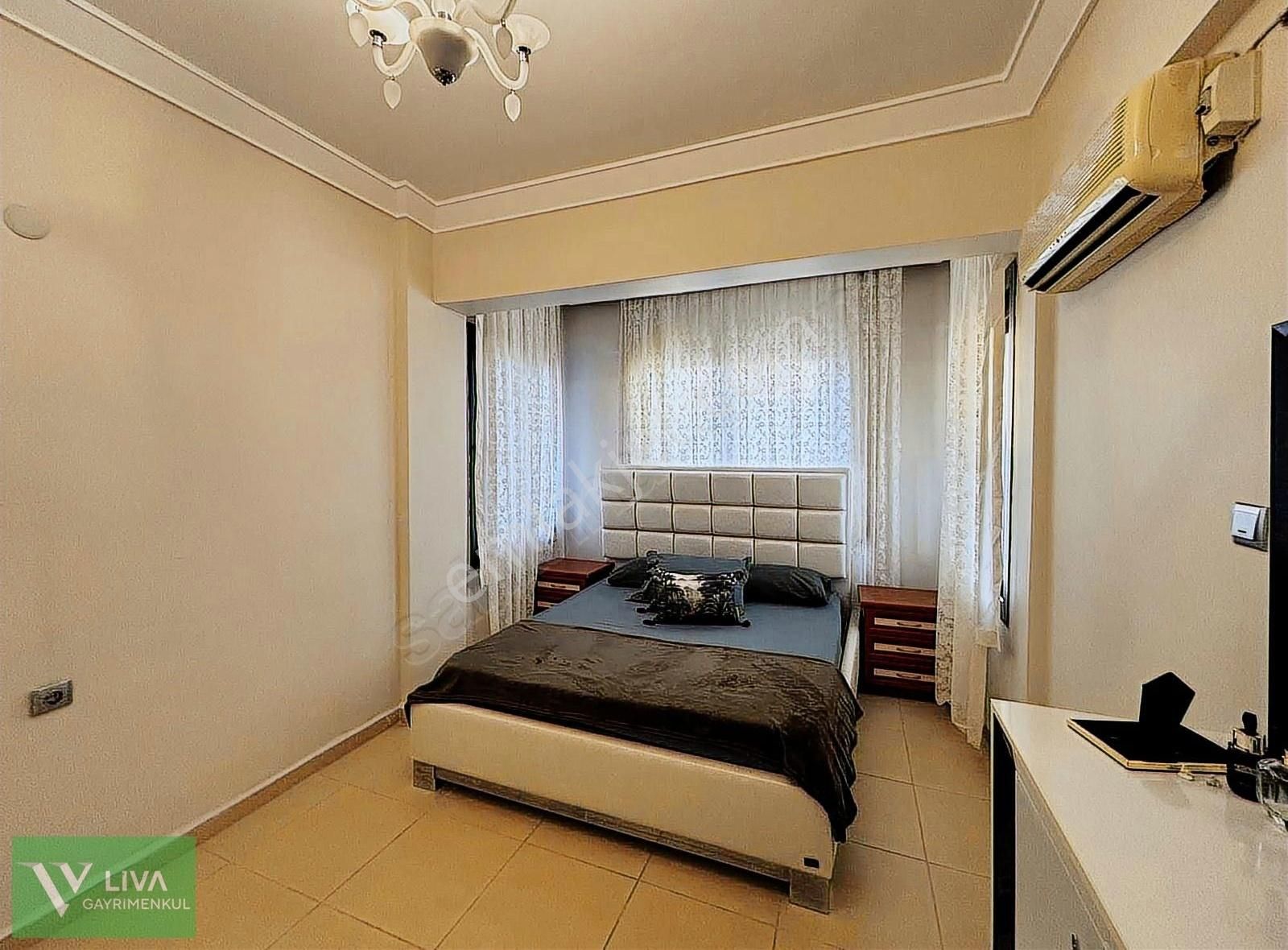 Havuzlu Denize Sıfır Site İçerisinde Eşyalı Kiralık Villa - Görsel 14