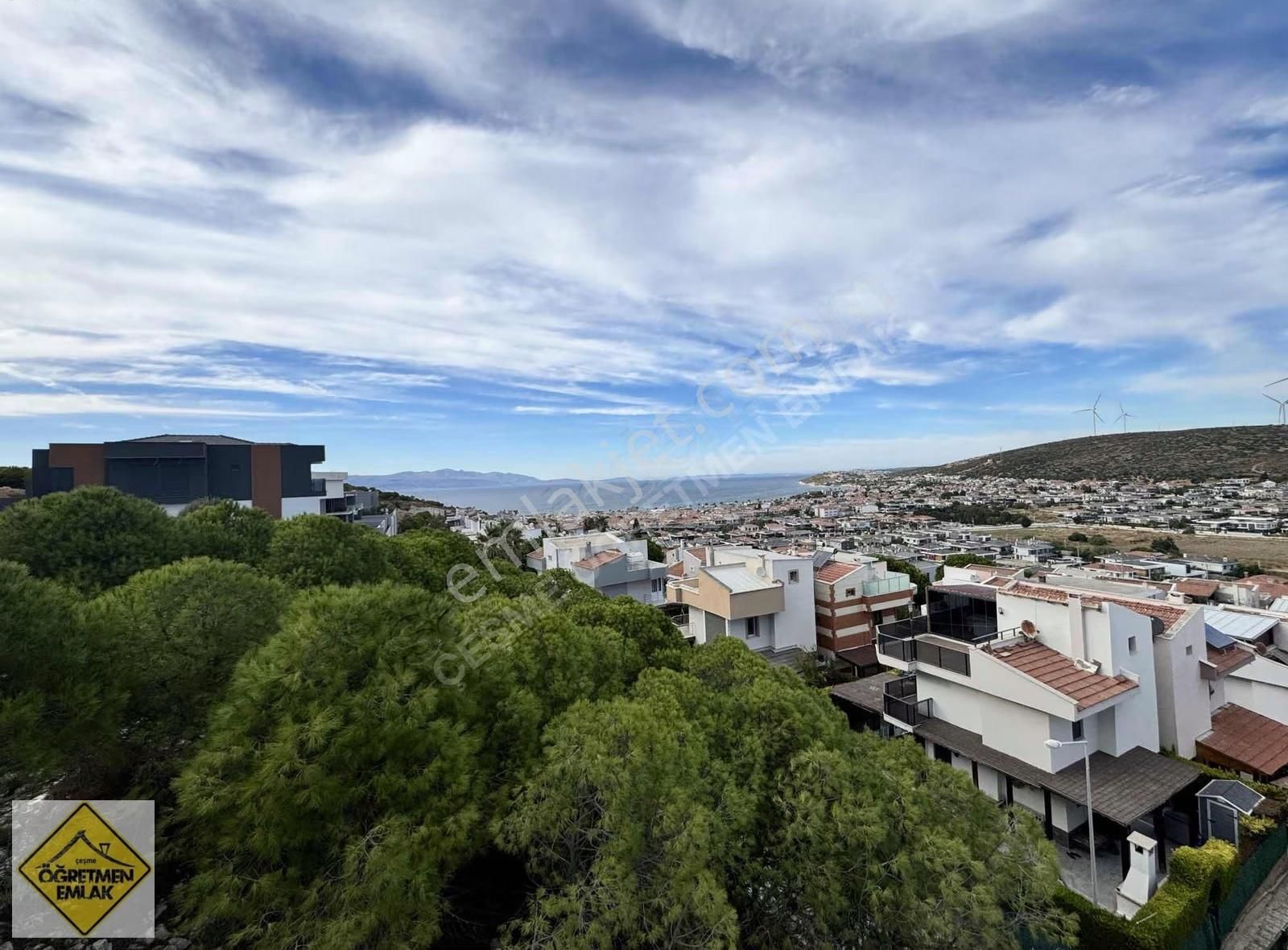 Çeşme Çiftlikköy'de Muhteşem Deniz Manzaralı Görmeye Değer Villa - Görsel 7